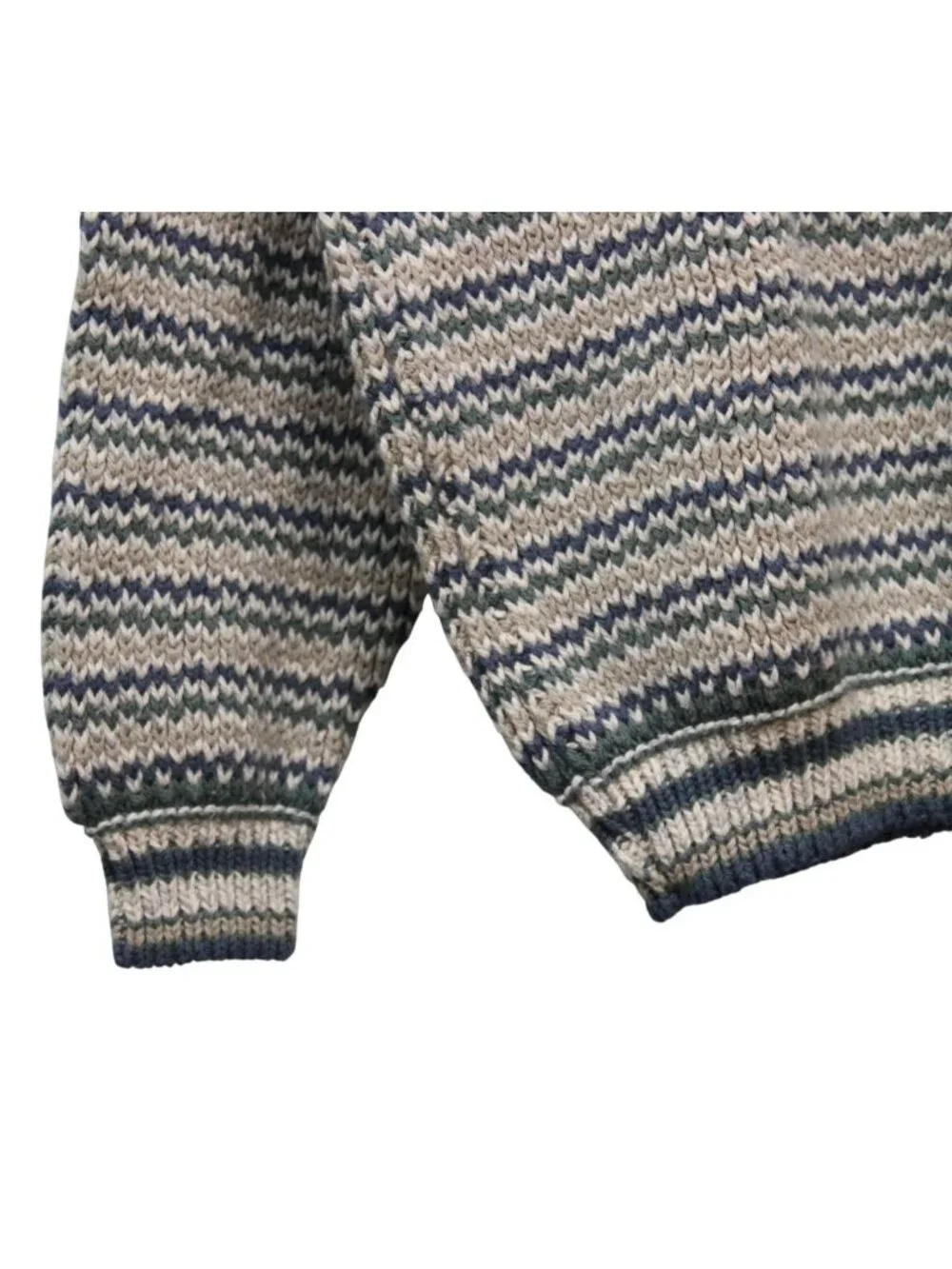 Vintage Men's Sweater Size XL Pullover Chunky Knit Retro Grandpa Preppy 90s USA